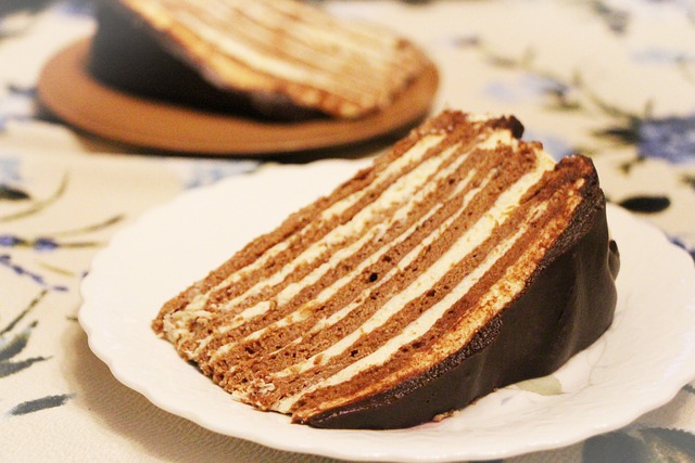 rich chocolate lava cake with molten center on dessert plate